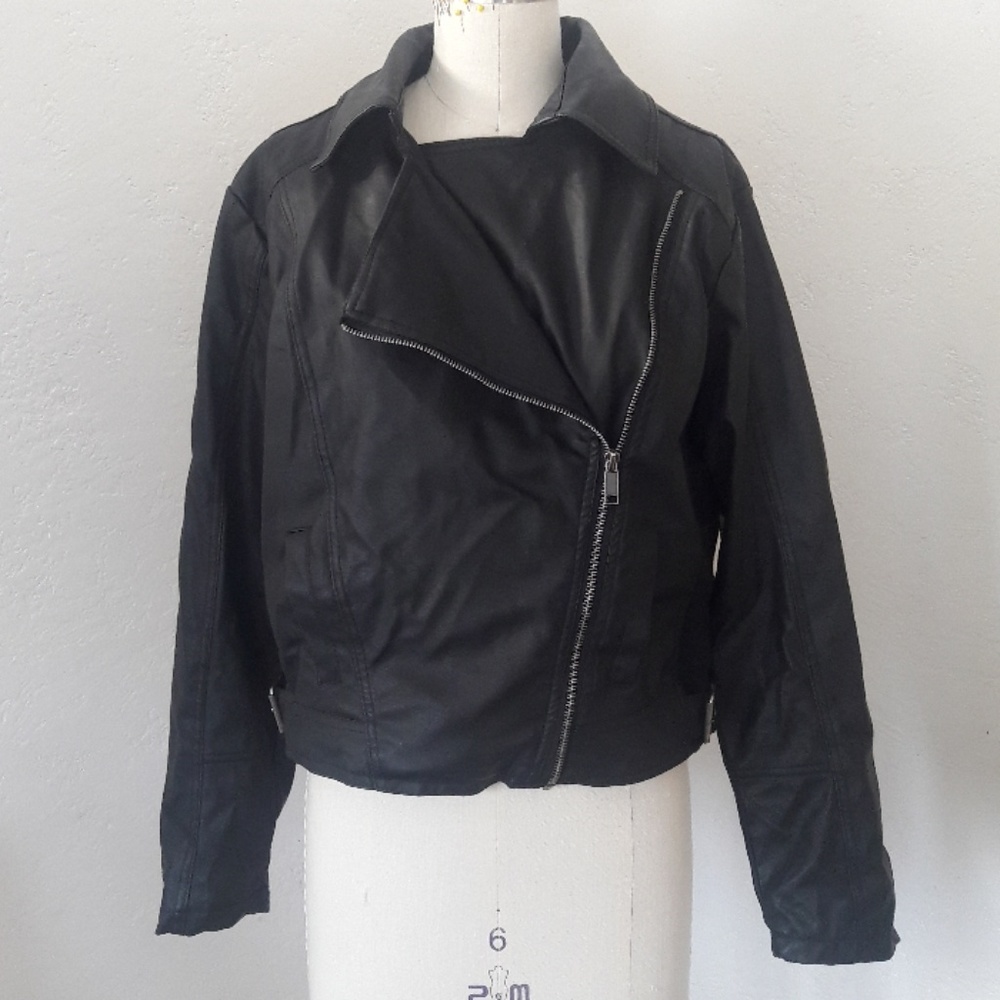Leather Moto Jacket